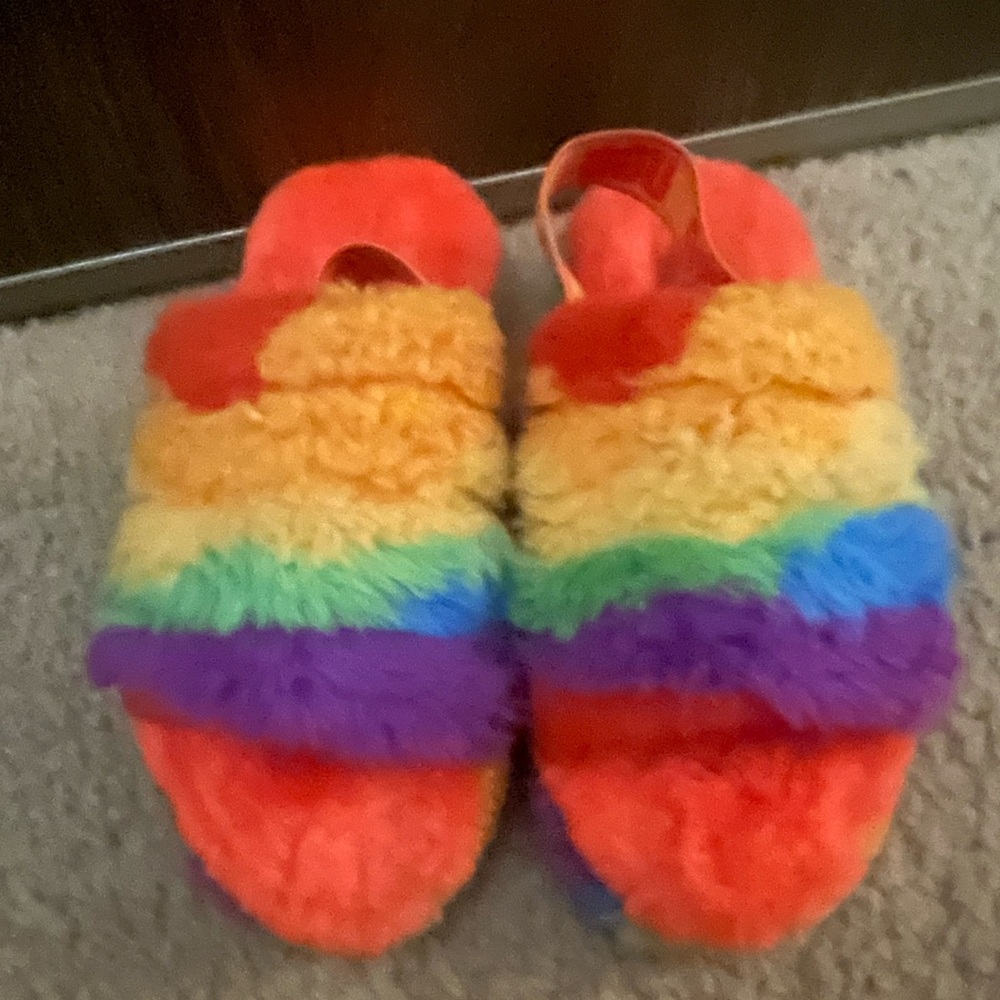 Rainbow Ugg size 2